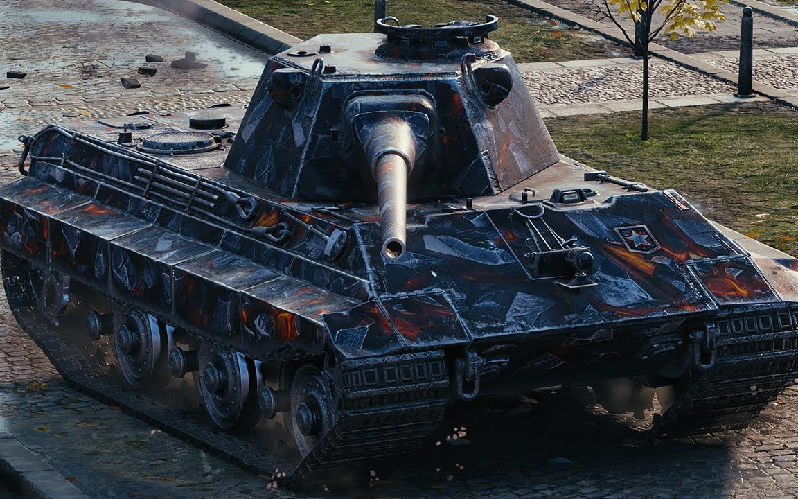 【坦克世界】 e50m - 7杀 1.07万伤害 [鲁别克]