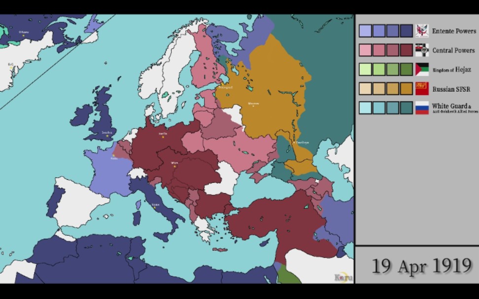 [图]【架空历史地图】 Kaiserreich世界线