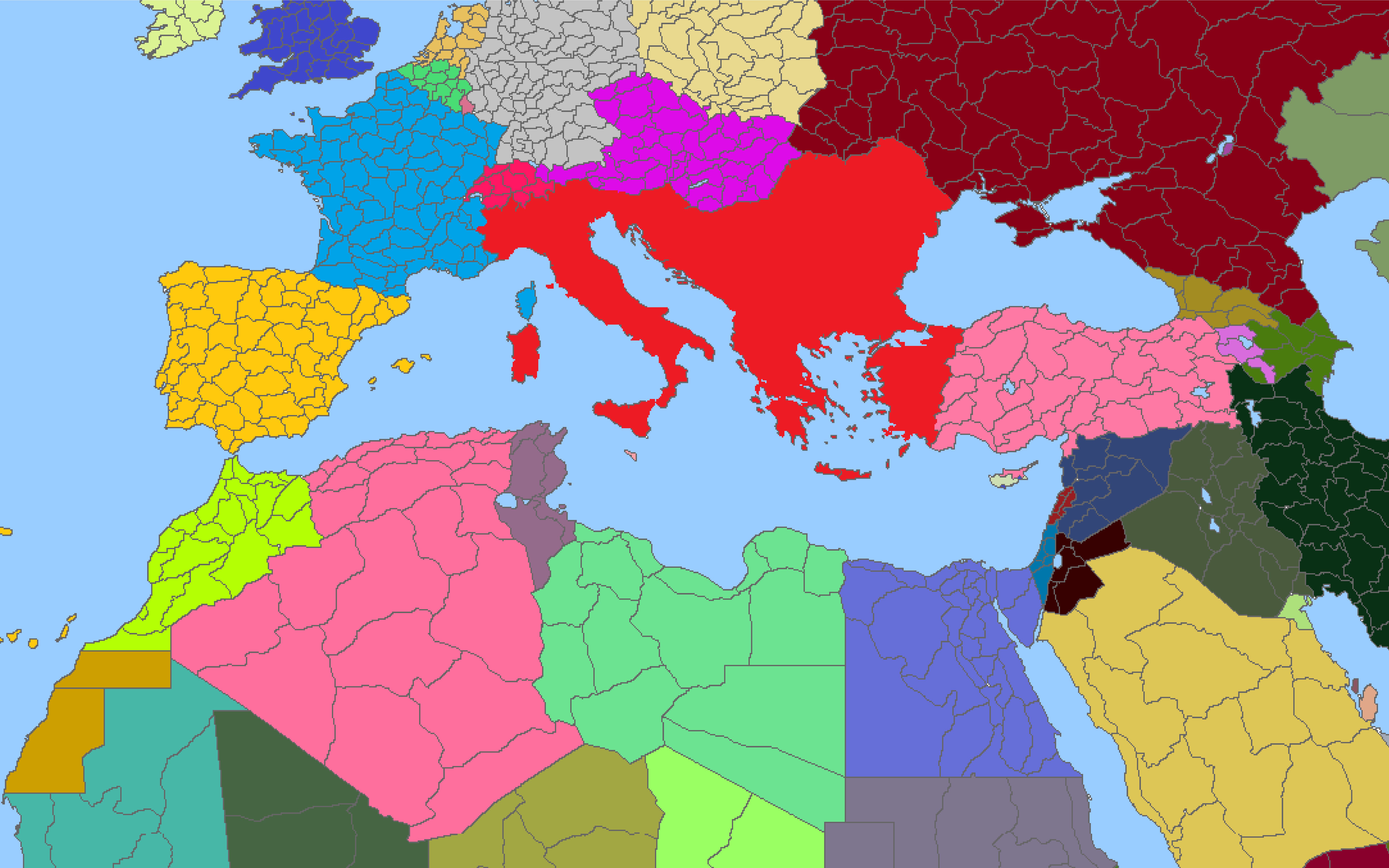 地中海联邦的道路 02北非问题