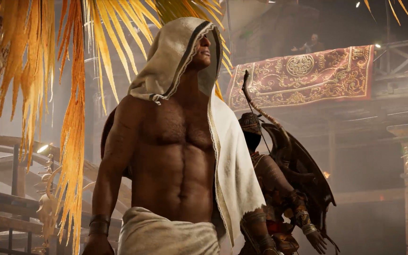 me出品刺客信条起源身手不凡的浴袍战士