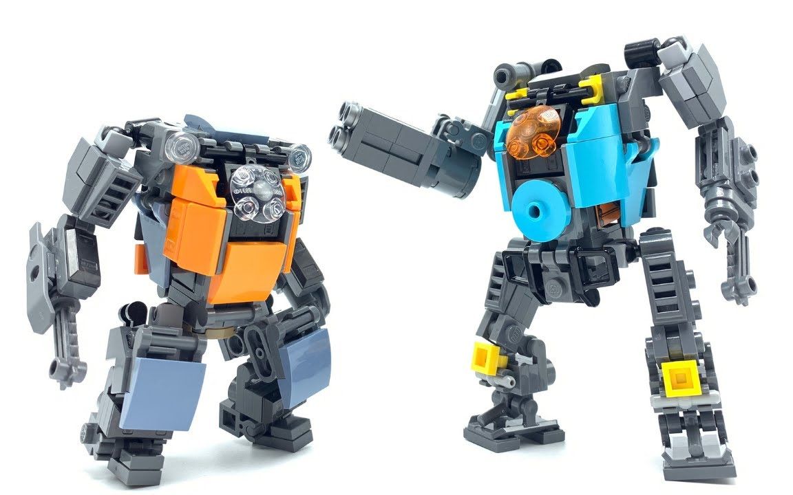 乐高巨魔载人机甲moc教程