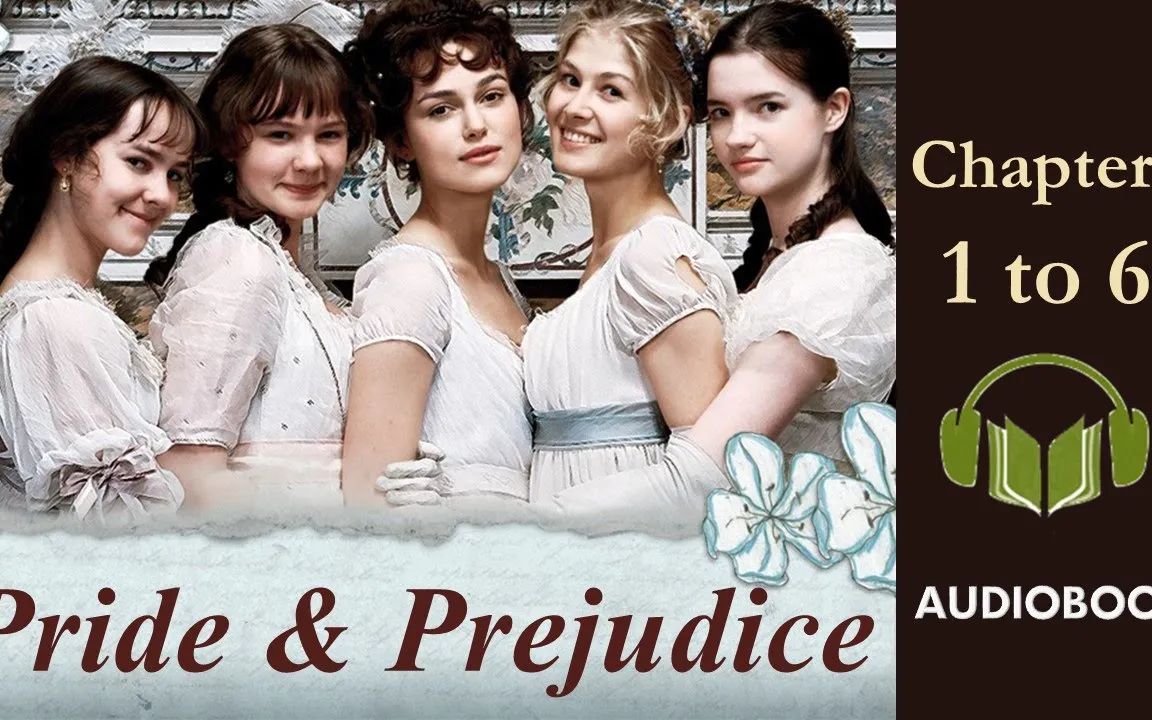 [图]Pride and Prejudice Audiobook   Chapters 1 to 6   Learn English Through Story