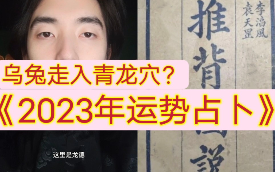 《推背图①2023年占卜!》乌兔走入青龙穴?哔哩哔哩bilibili