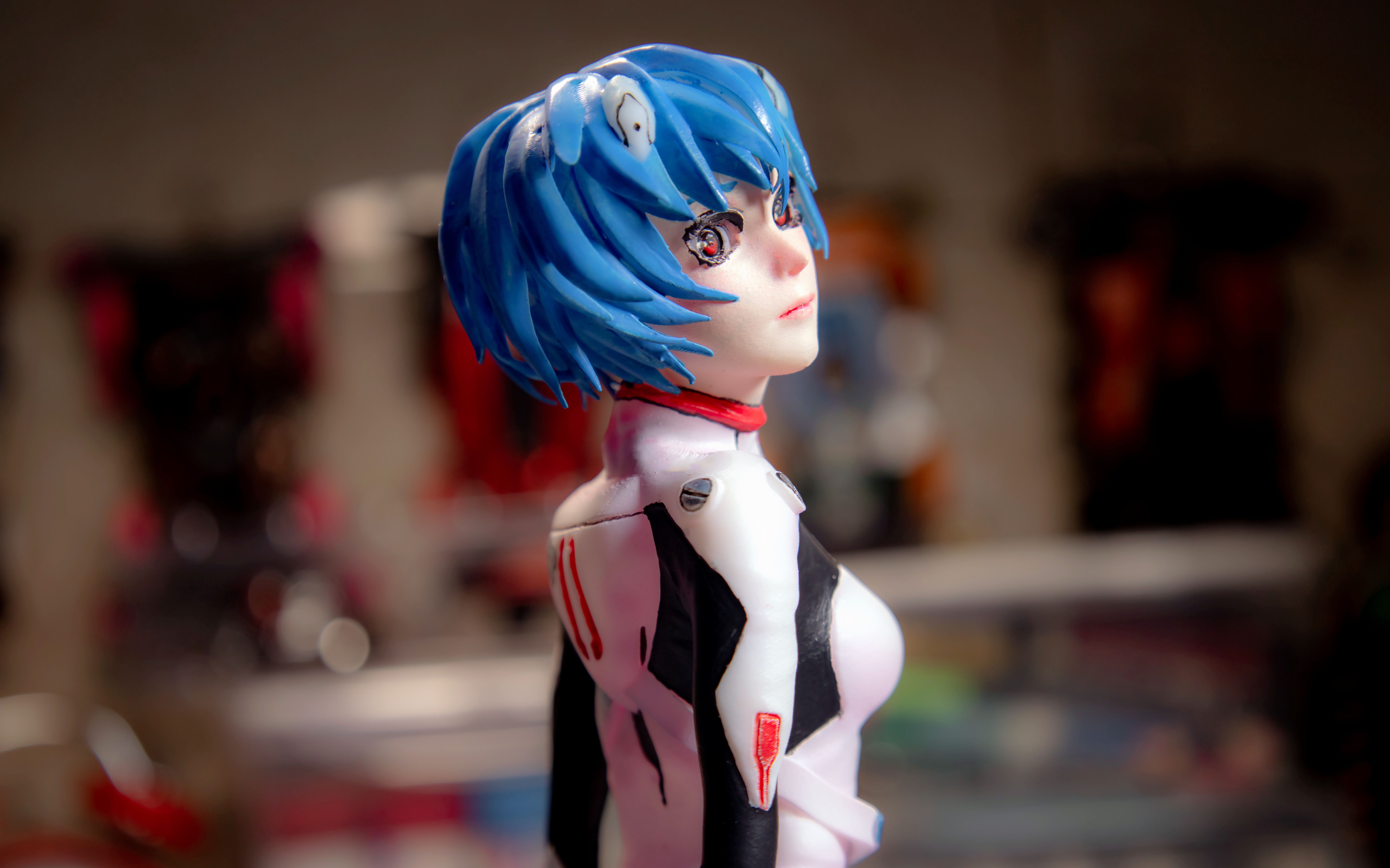 手涂3d打印手办模型