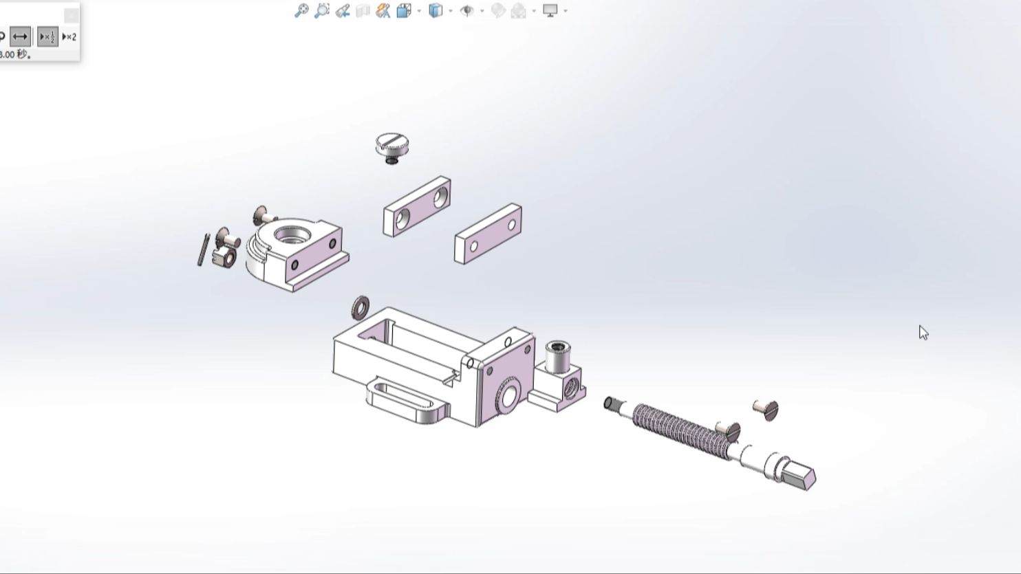3分钟就能轻易学会solidworks爆炸视图动画制作