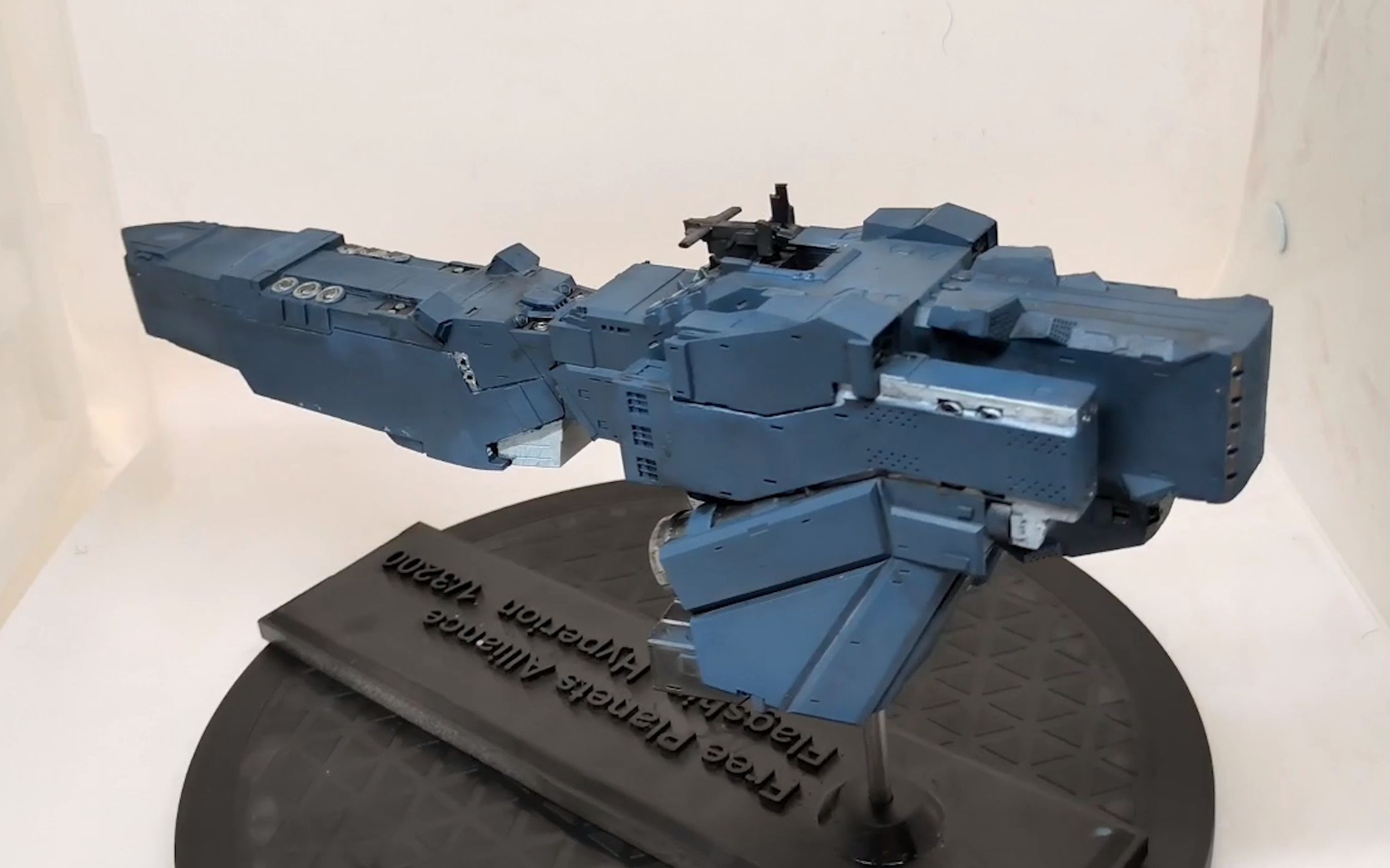 【3d打印模型】银河英雄传说新版休伯利安