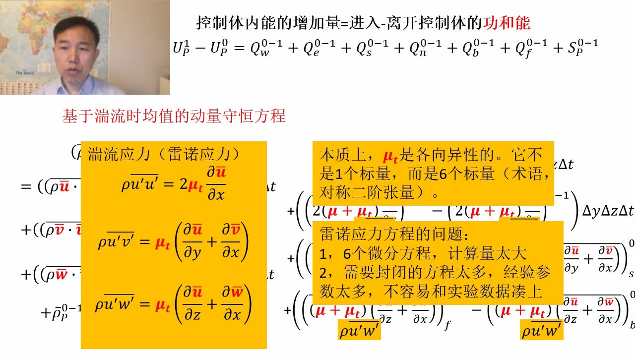 [图]计算传热学--33-湍流模型3-数值传热学