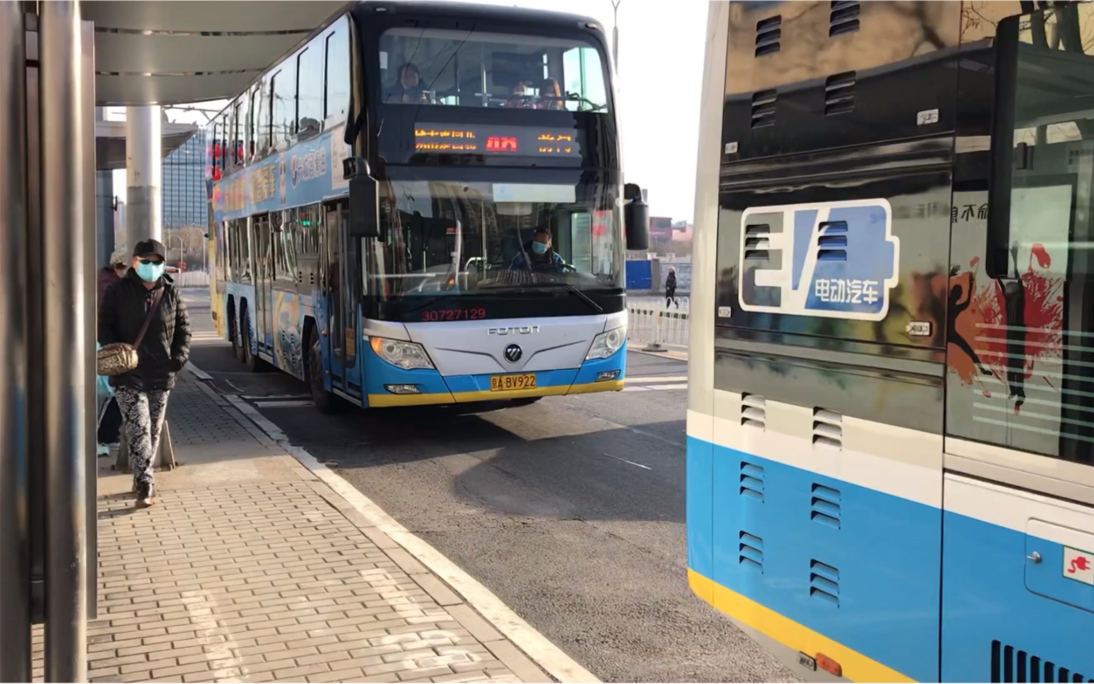 北京公交48路电福双进翠林小区