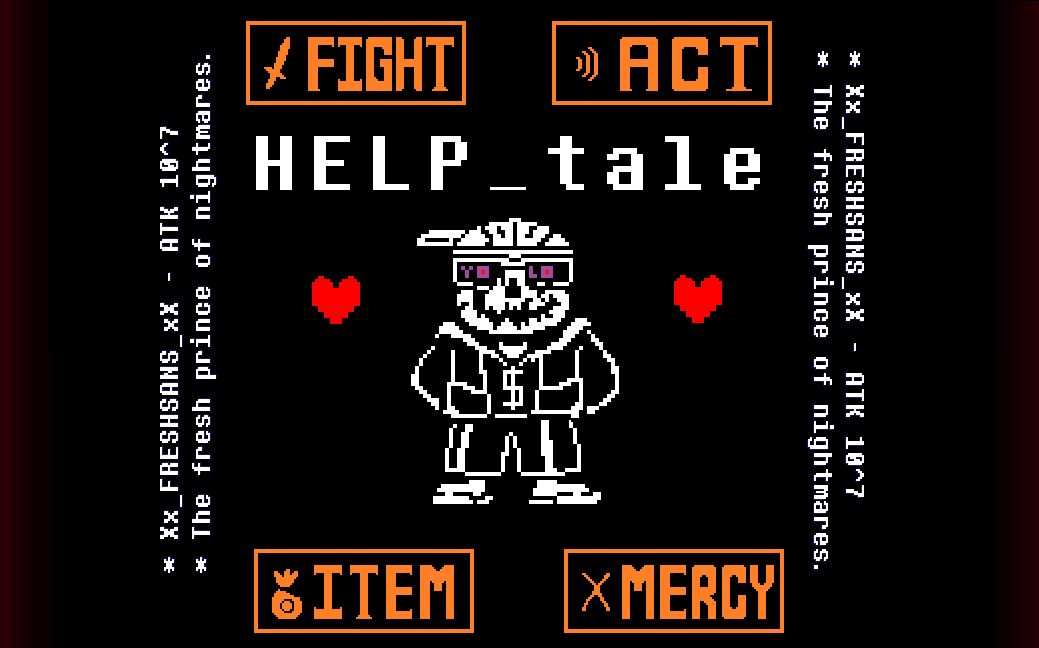 【helptale】寄生蟲sans無藥!