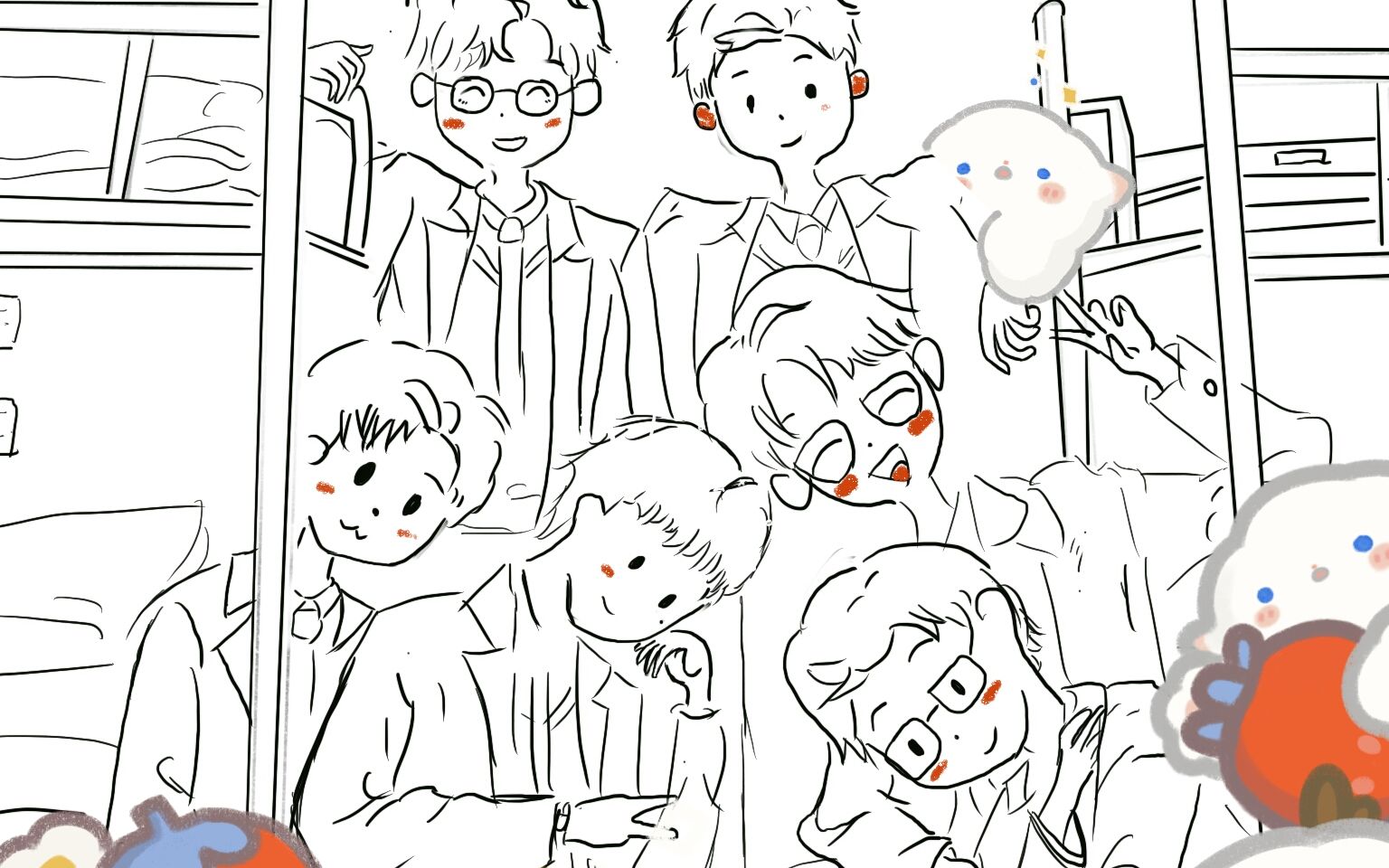 名侦探学院群像colors