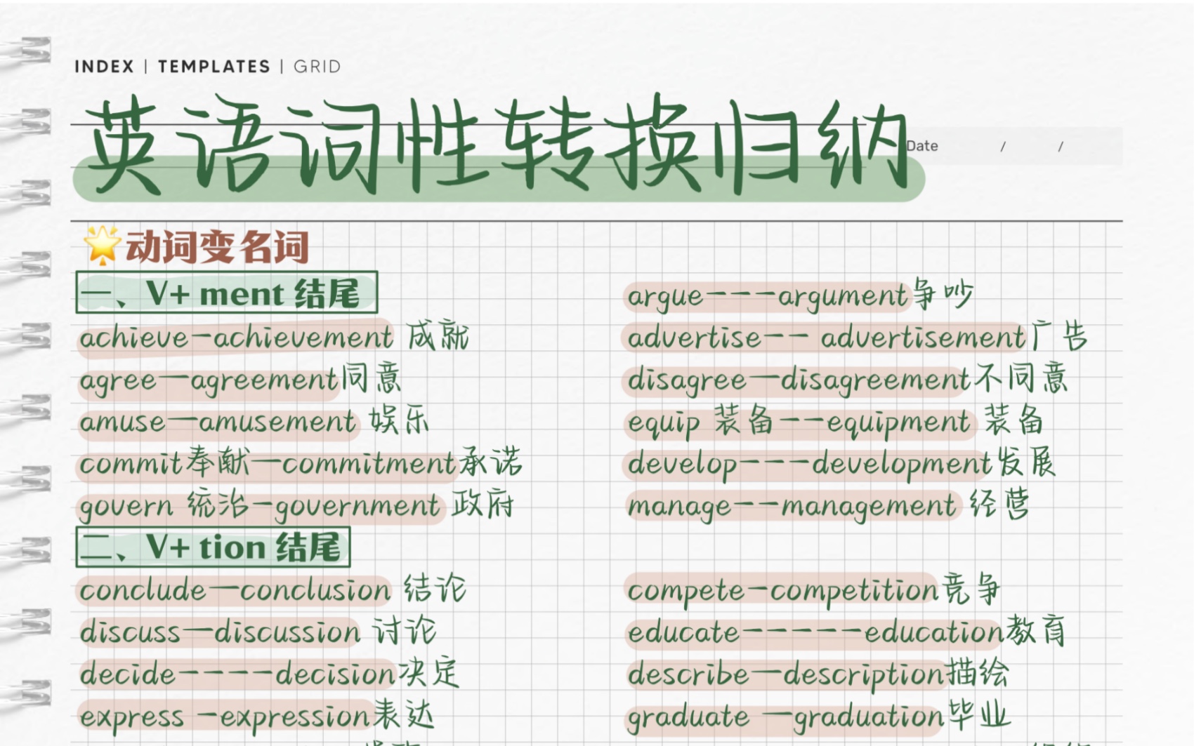 英语词性转换归纳𐟔一篇弄懂!零基础明灯𐟒ᥓ”哩哔哩bilibili