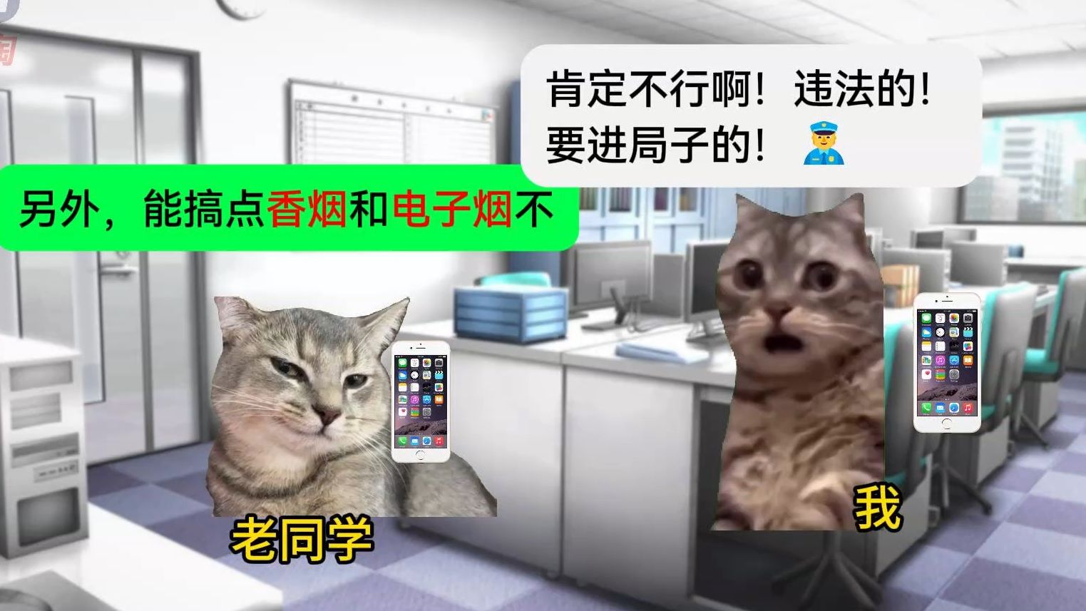 【猫meme】当同学知道我在国际物流公司哔哩哔哩bilibili