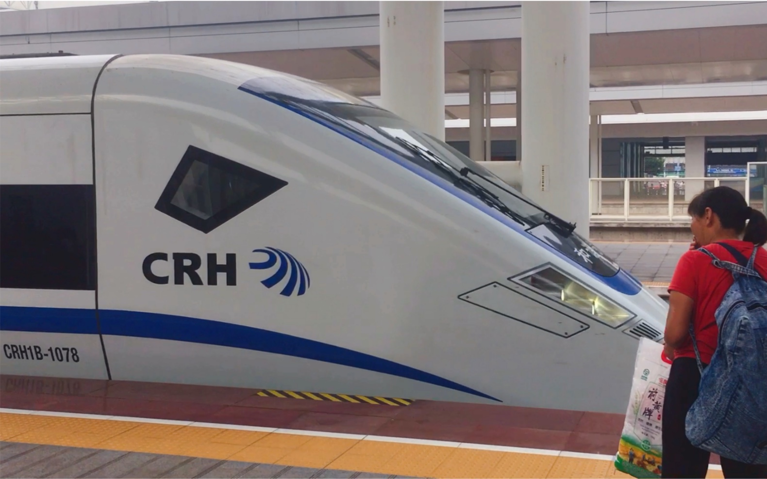 (b站及全网首发)上局最后的5列1e改1b,本务crh1b-1078担当d3056上海