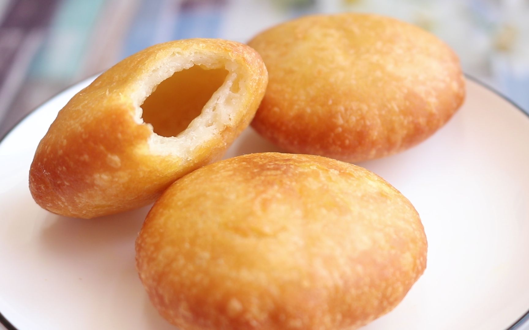 酥皮!空心!软糯!香甜!一个有着一切优秀品质的糖糕原来这么简单!