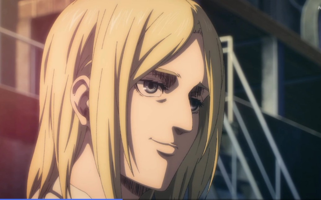 阿尼头一次对莱纳露出了笑容,第一次抱住了莱纳,记住,前三季,以来,绝