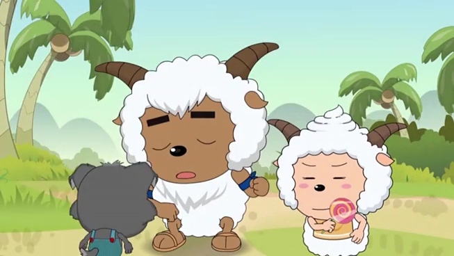 只有懒羊羊懂小灰灰,终于知道为什么是老大了