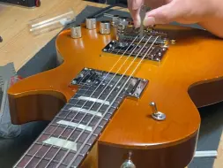 Gibson LP open G 定音整体调整