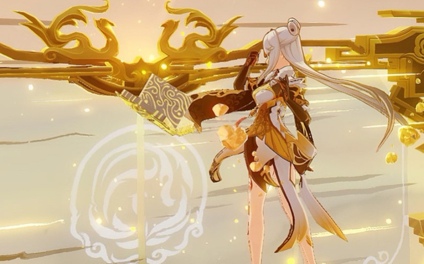 原神慢镜下的凝光天权知性高贵的女性玉京台宴会上的名媛代表着财富与