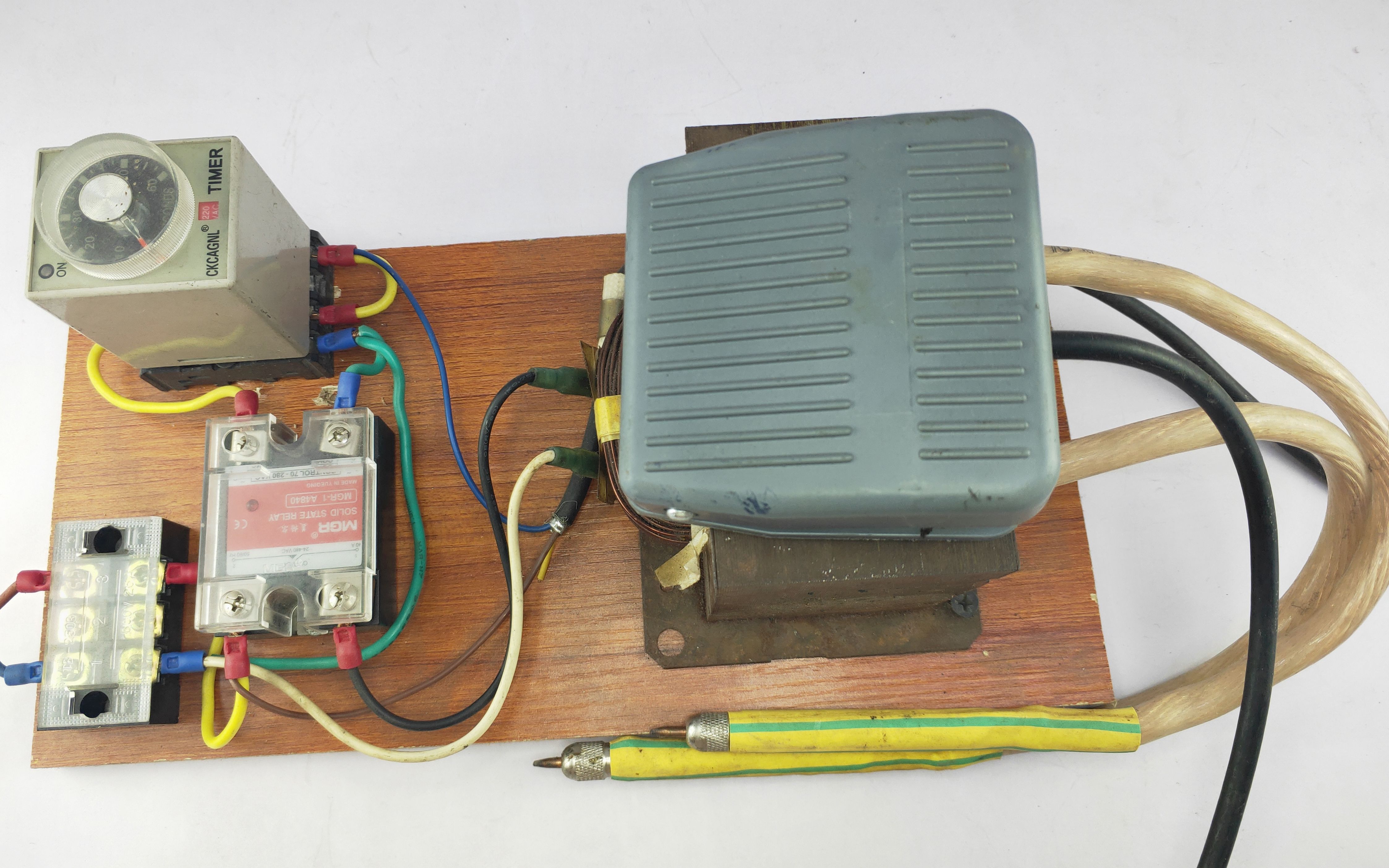 自制电容储能式冷焊机图片