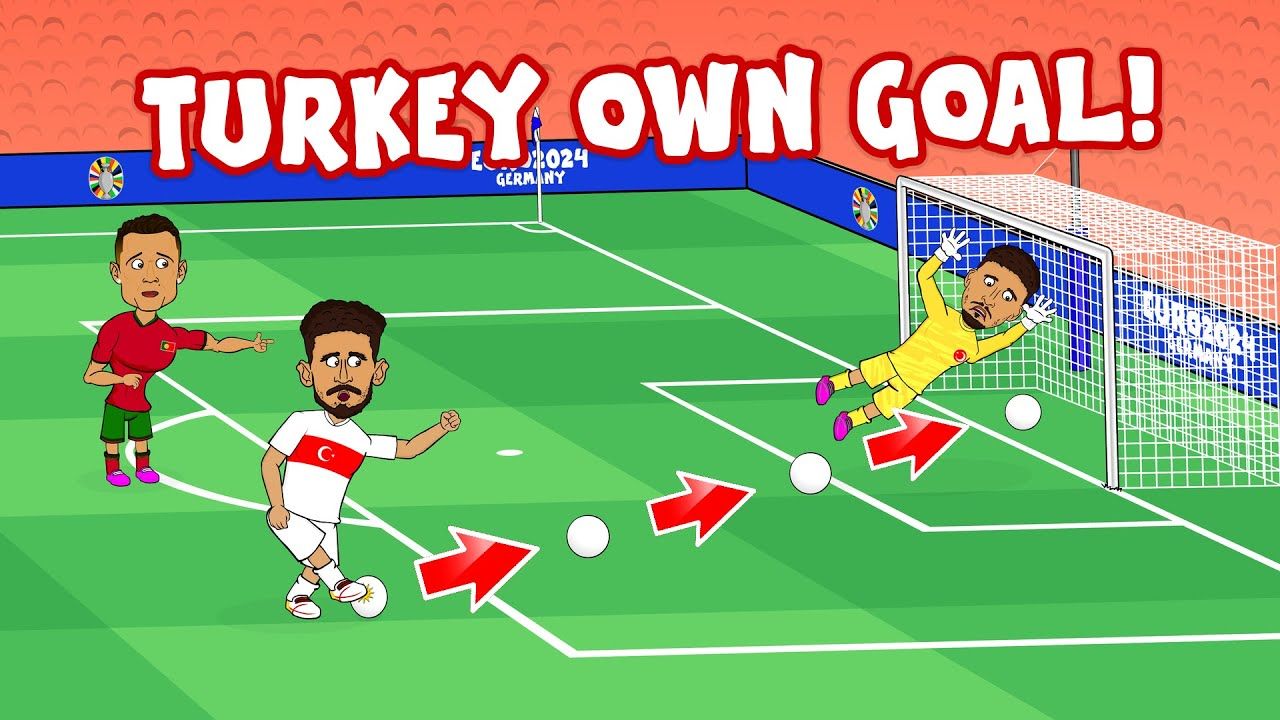 442oons土耳其对阵葡萄牙的乌龙球98 (3-0 2024欧洲