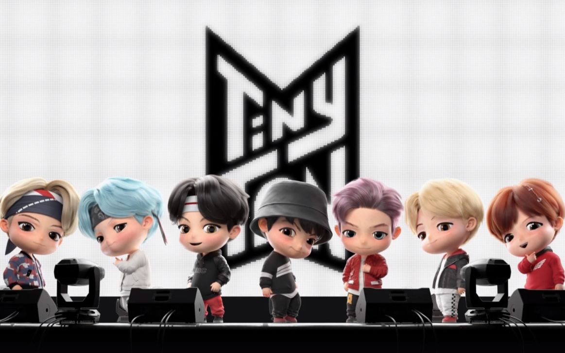 新兴男团tinytan来袭,你们有没有被q版可爱到呀