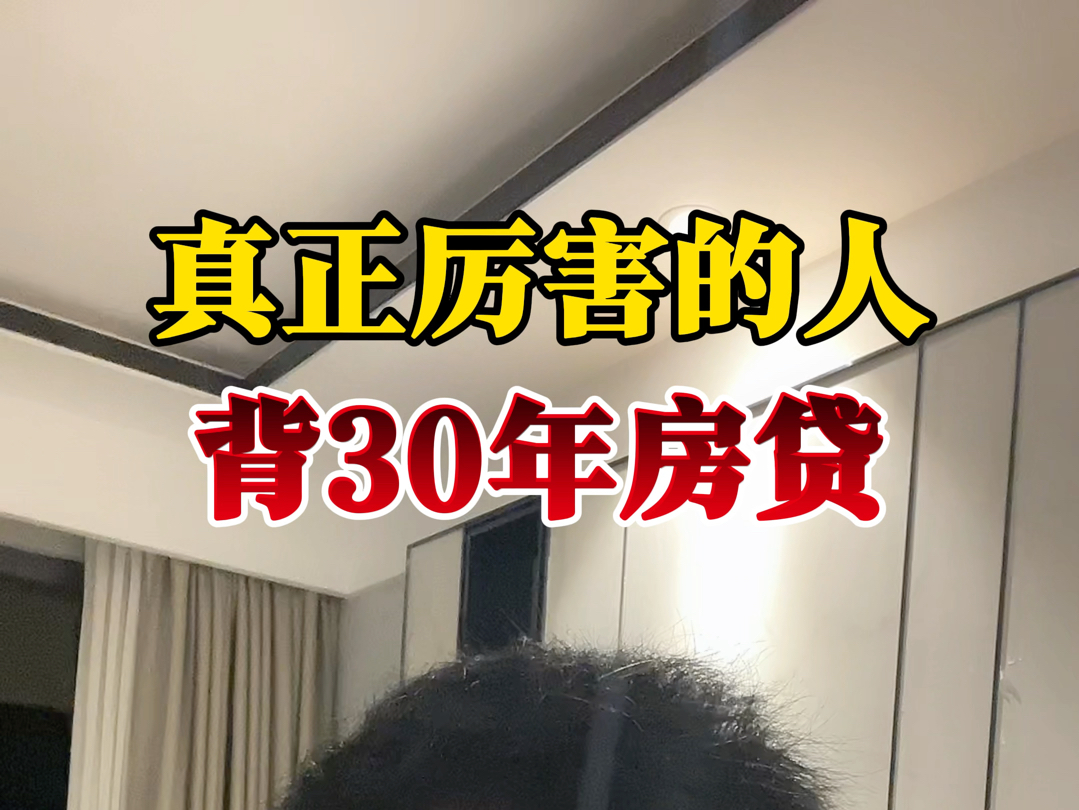 真正厉害的人,就是30年房贷.哔哩哔哩bilibili