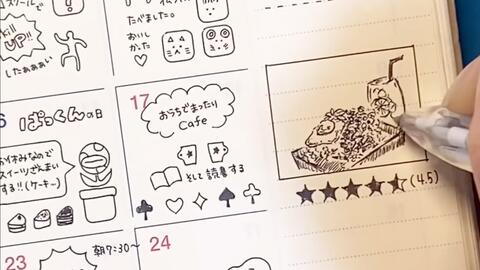 ほぼ日 と ロルバーン のテンプレートを使って 簡単イラスト描いてみました 哔哩哔哩 ほぼ日 と ロルバーン のテンプレートを使って 簡単イラスト描いてみました 哔哩哔哩