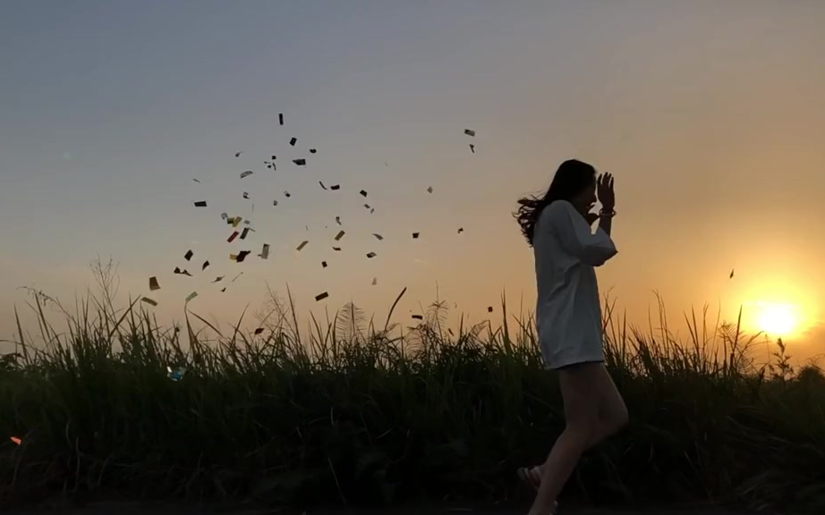 [图]夕阳下奔跑着的我们❤️