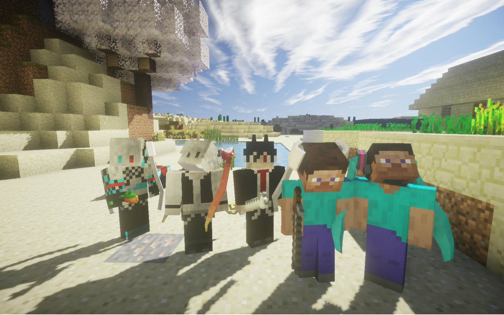 minecraft末日般的黑夜多人生存p2