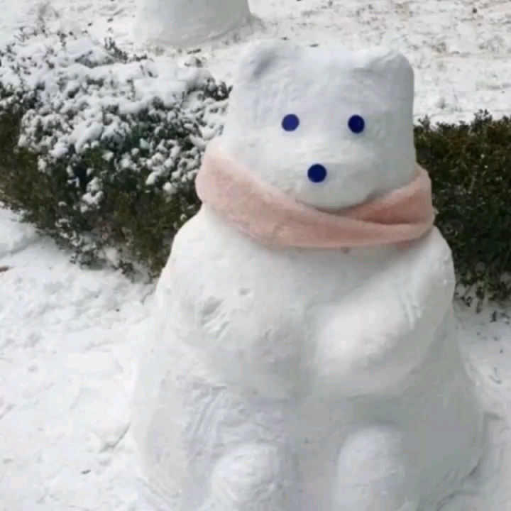 [图]好可爱的雪人