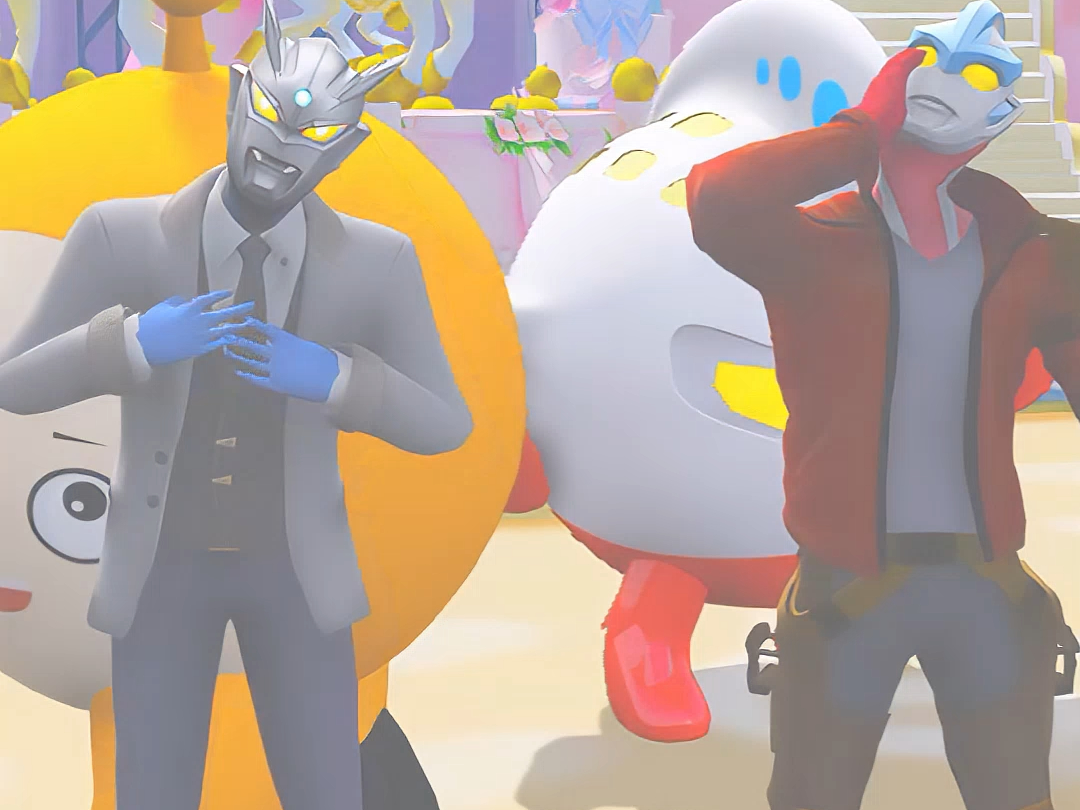 奥特曼和小蛋仔派对