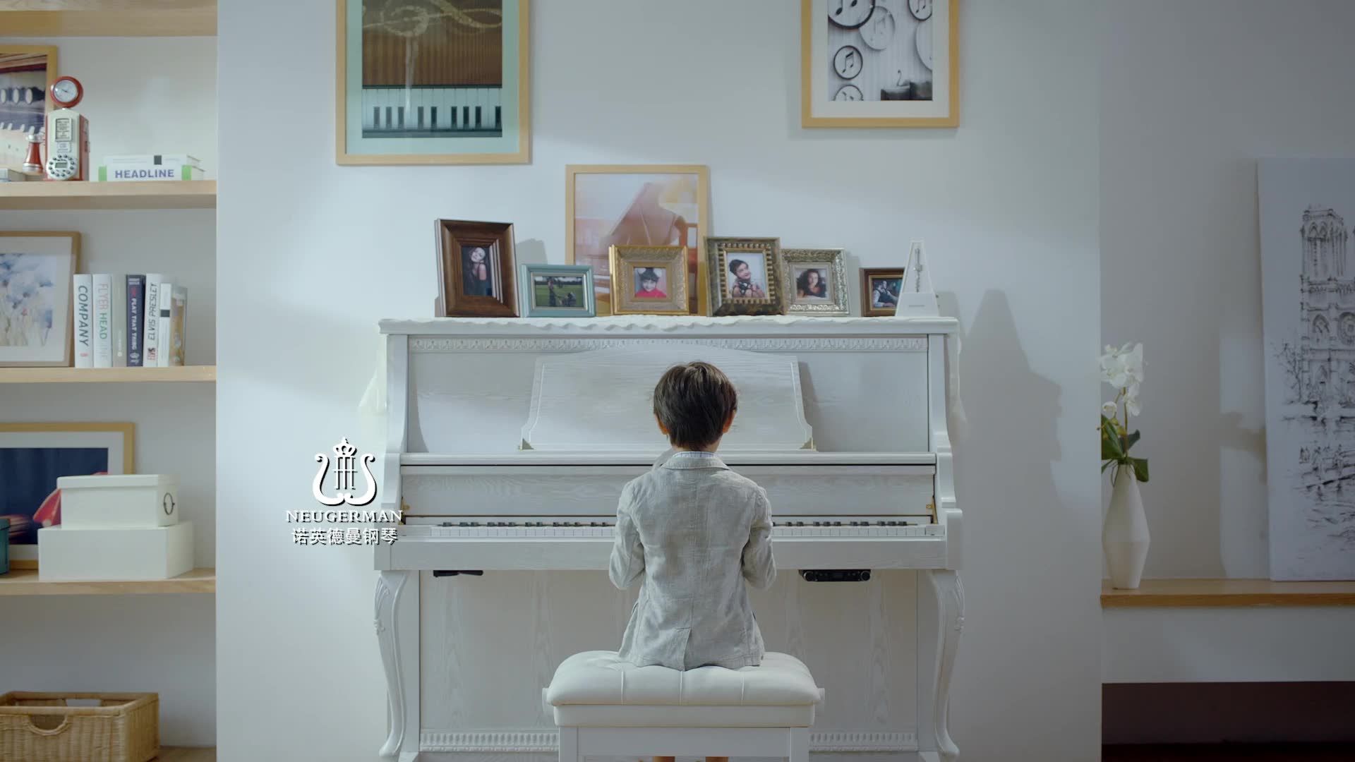 诺英德曼静音钢琴图片