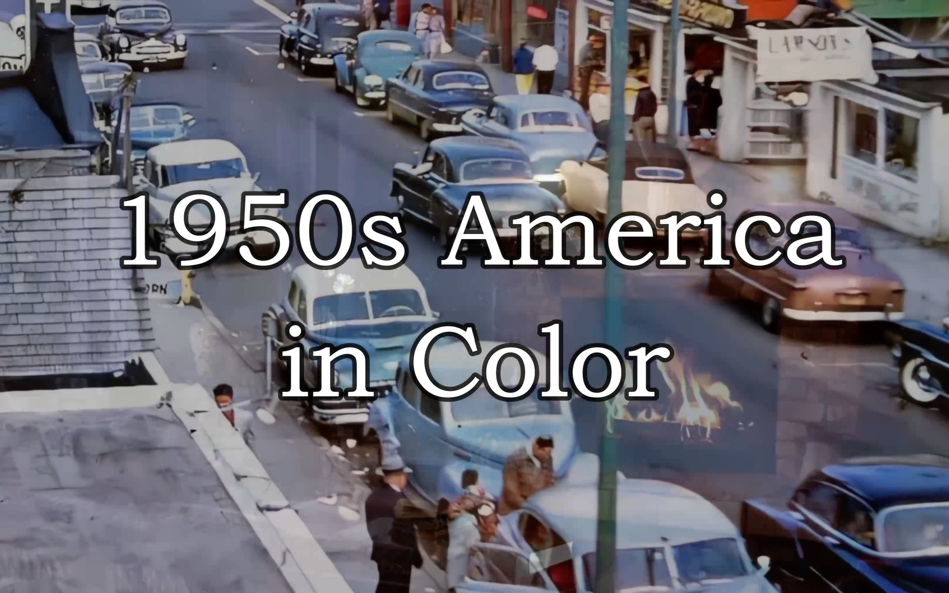 [图]1950s America - Classic Cars, People, and Cities in COLOR