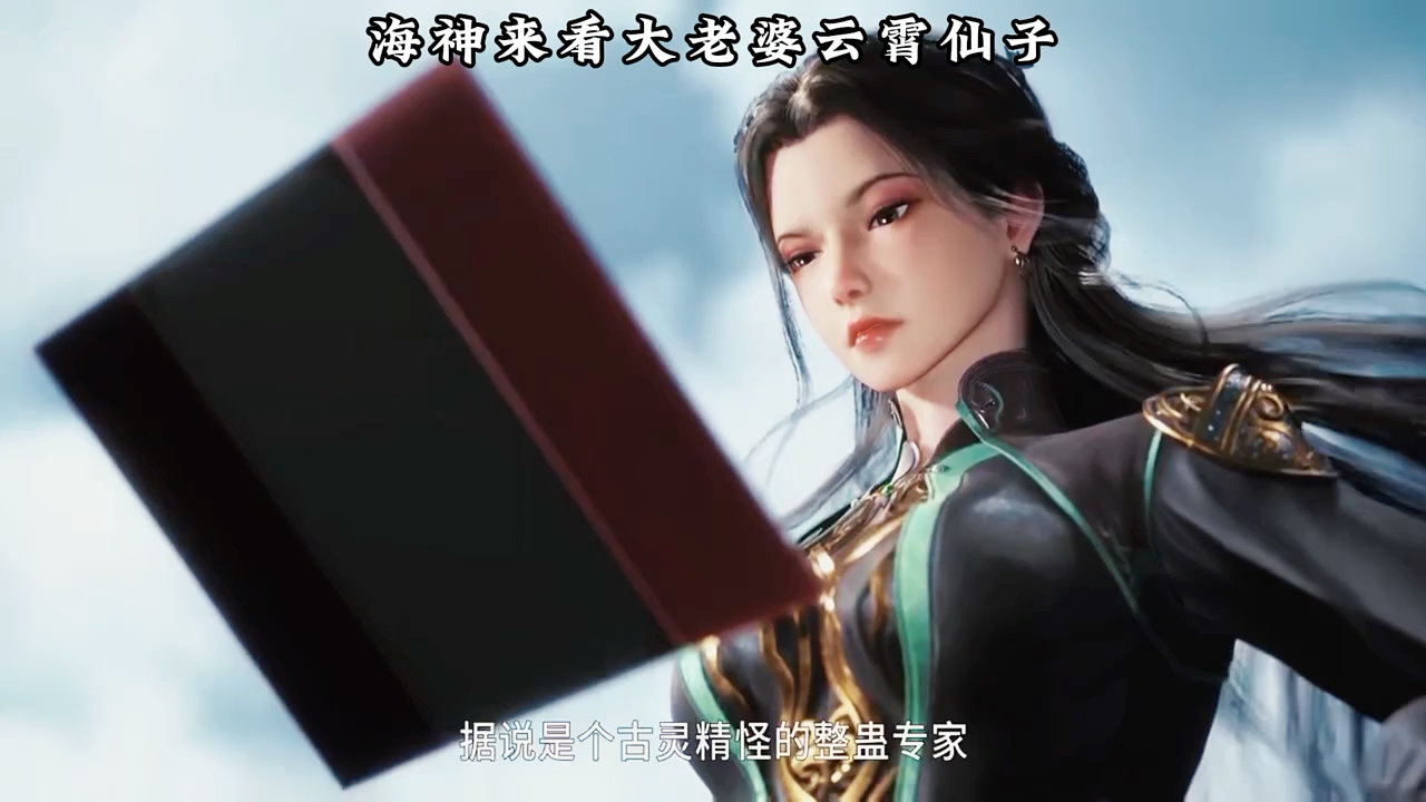 海神来看大老婆云霄仙子,好美的样子