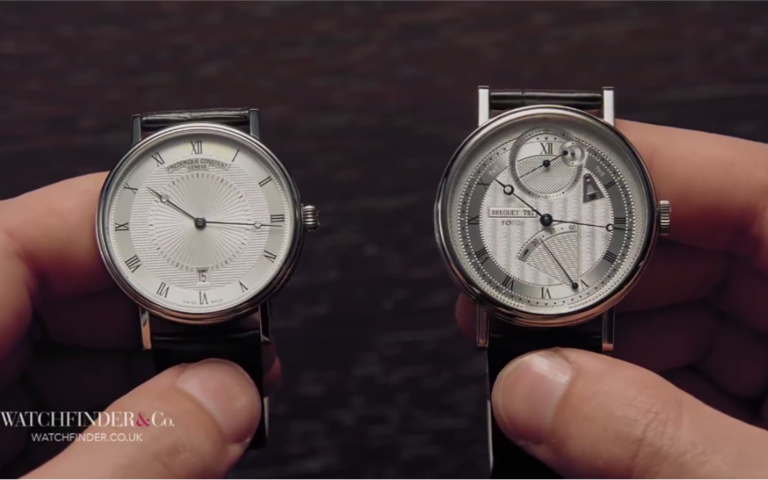 [图]康斯登VS宝玑 一万五VS十五万 £2,000 Frederique Constant vs £20,000 Breguet