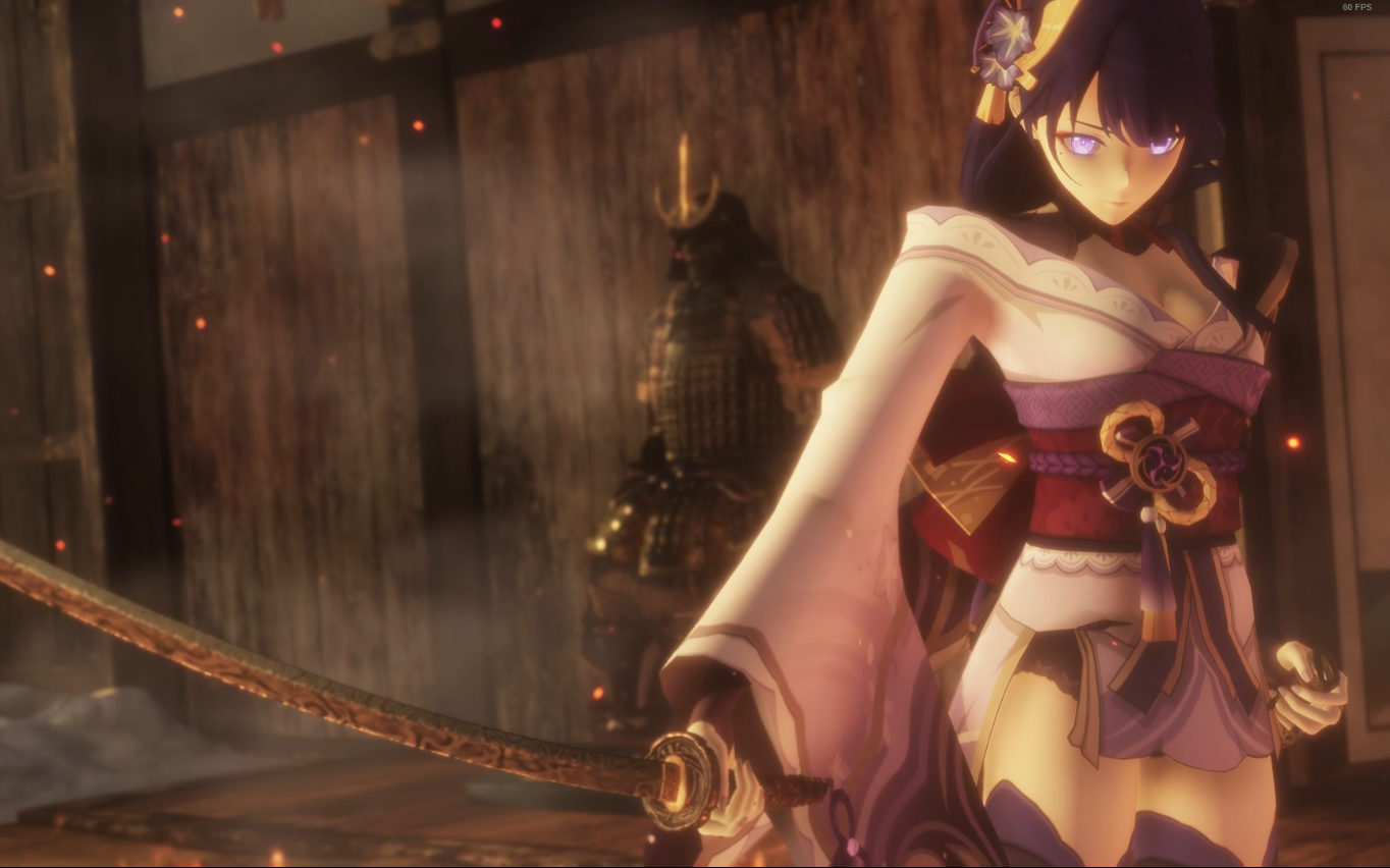 【只狼/原神mod】修罗结局:雷电将军……能维持着生命,已是很不可思议