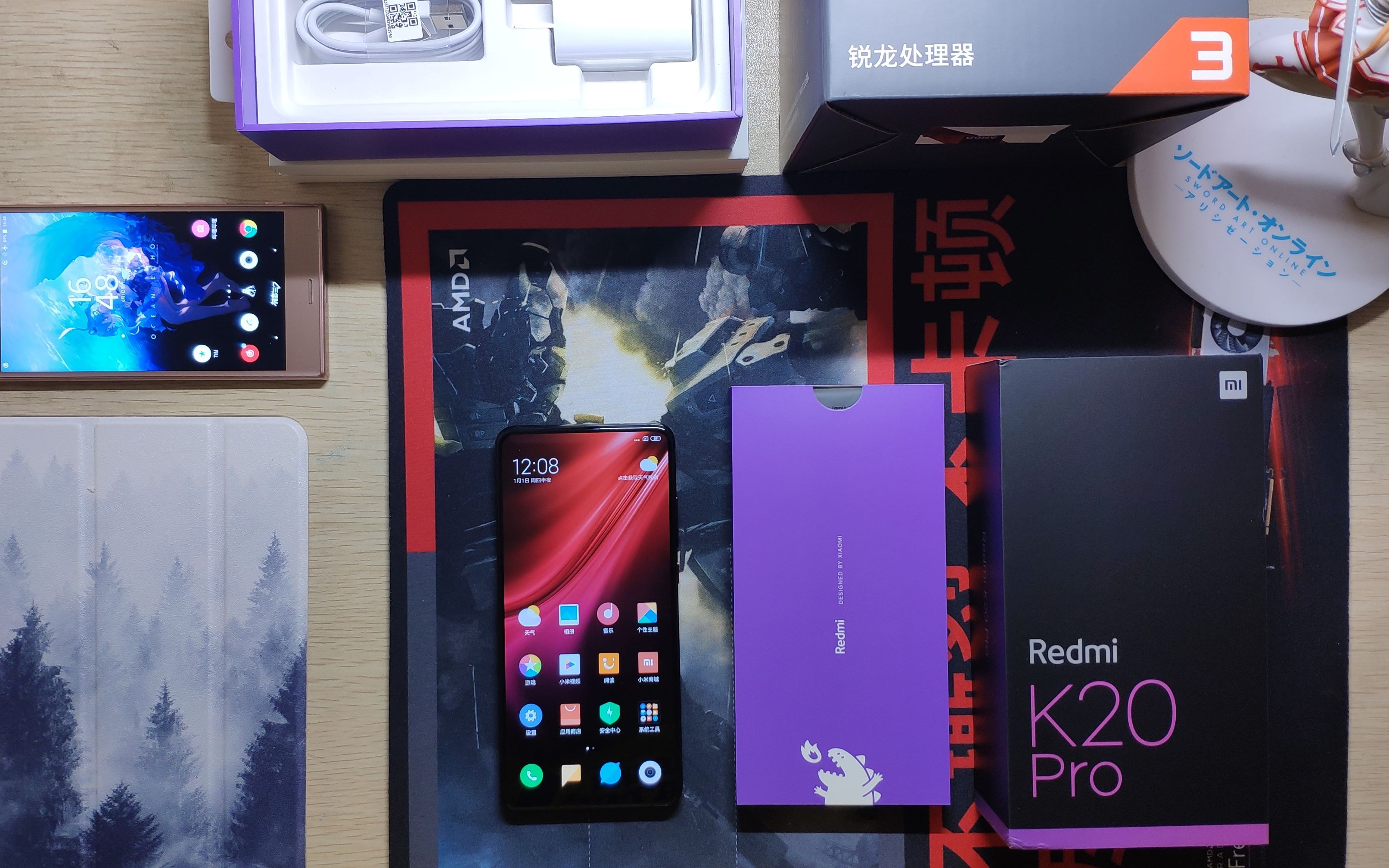 红米大魔王-redmi k20 pro 开箱体验『xtest』