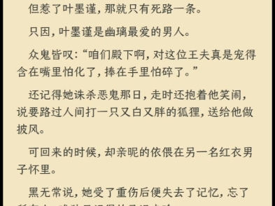 男主叫叶墨的小说
