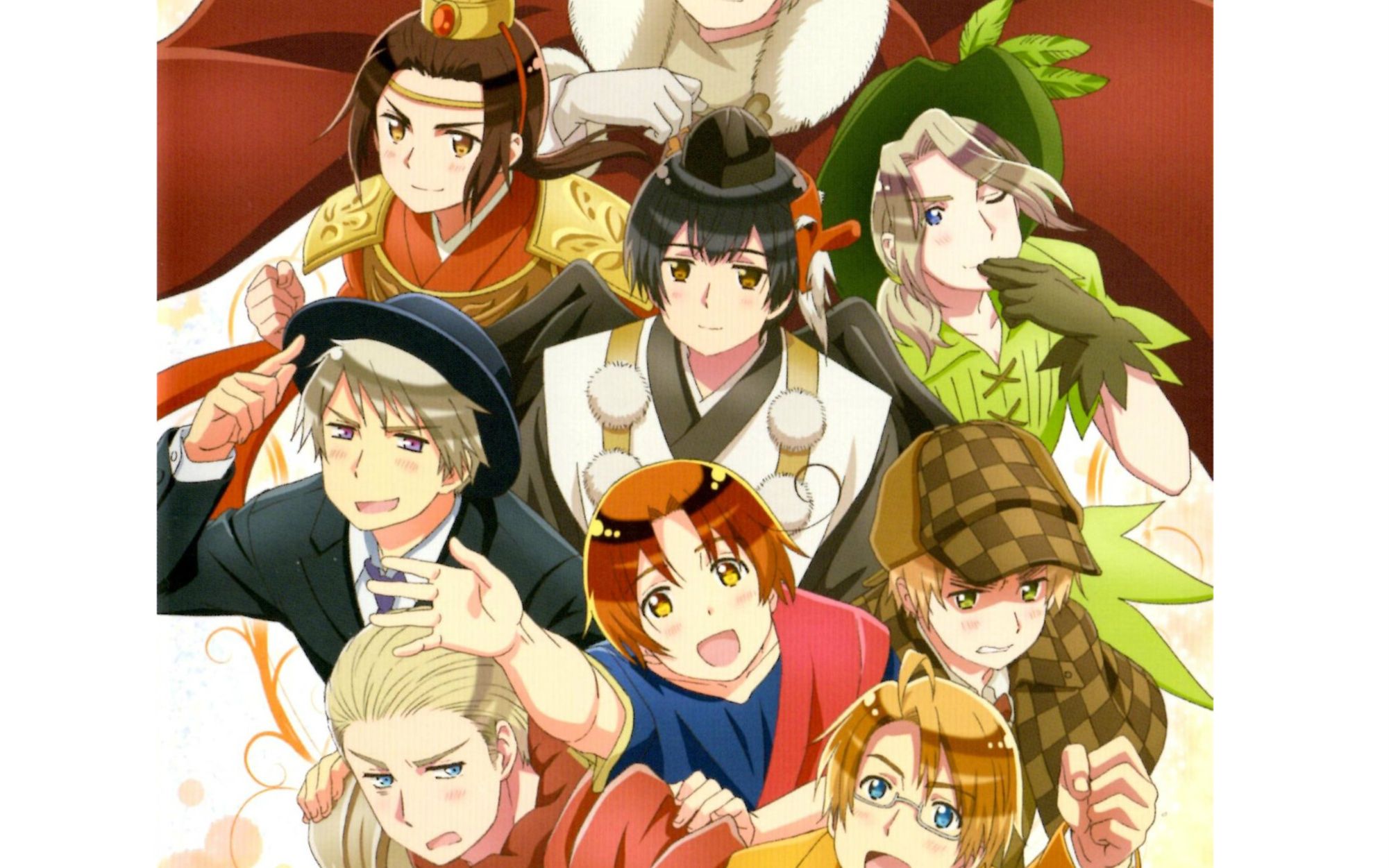 【aph】黑塔利亚-各种cp图 .哈!