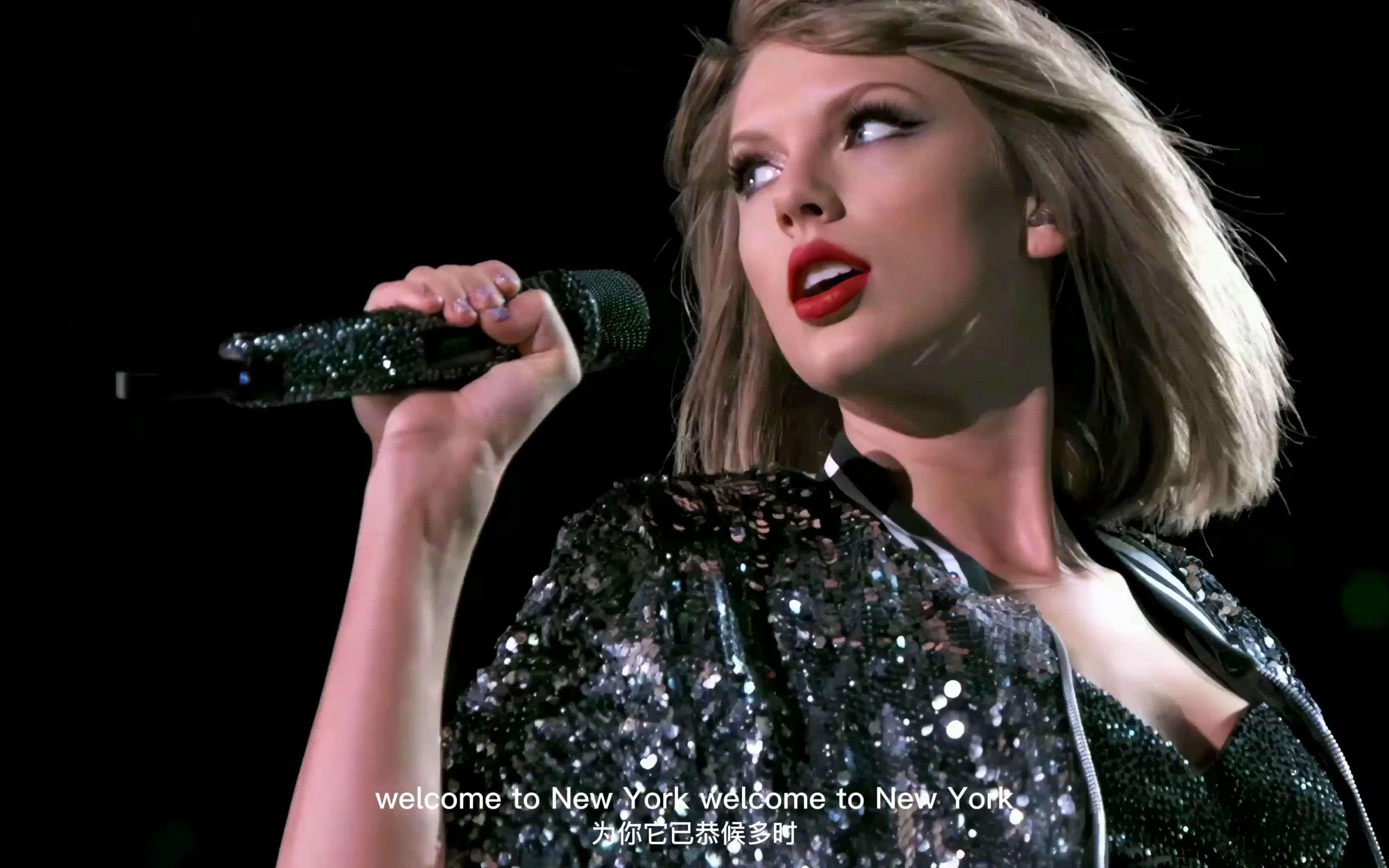 4k收藏级画质霉霉超燃现场welcometonewyork1中英字幕