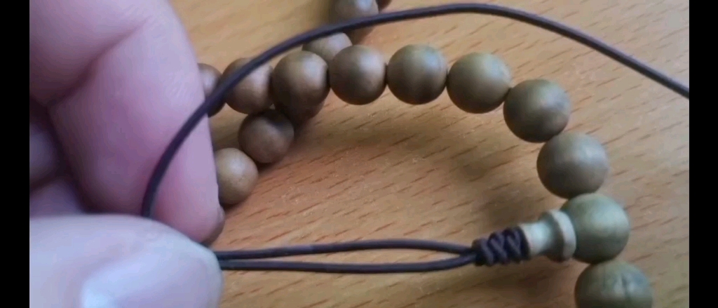 手串佛头收尾金刚结吉祥结成果展示