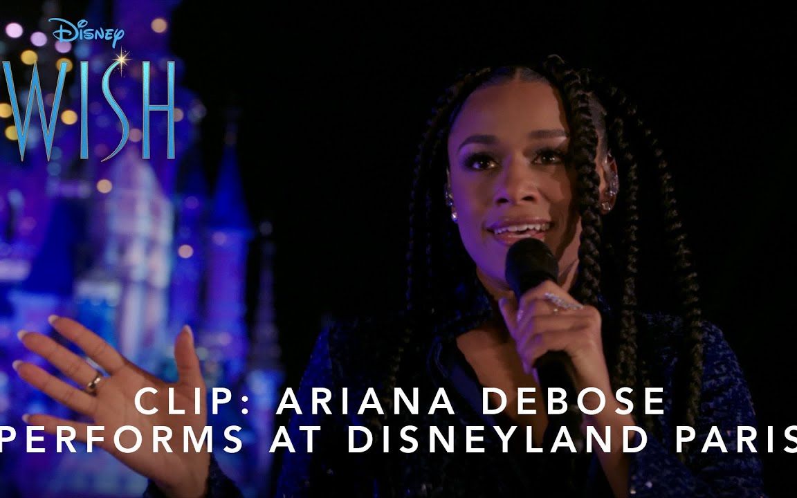 [图]片段:Ariana Debose Performs "This Wish" at Disneyland Paris