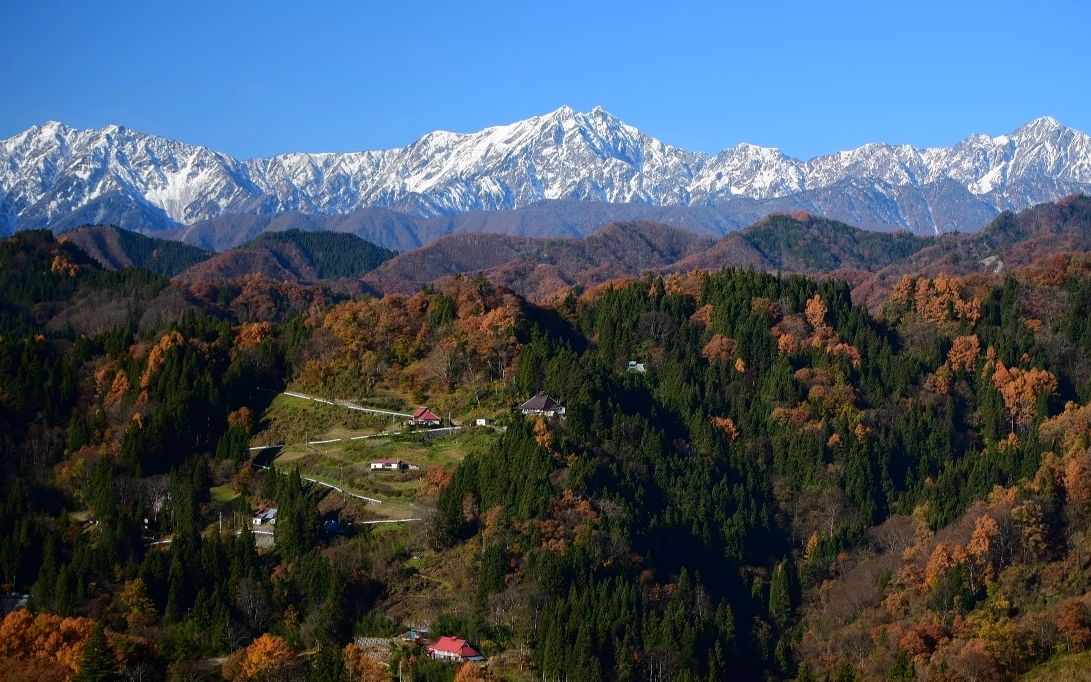 【超清日本】第一视角 鹿岛枪之岳和小川村 (4k测试视频) 2020.
