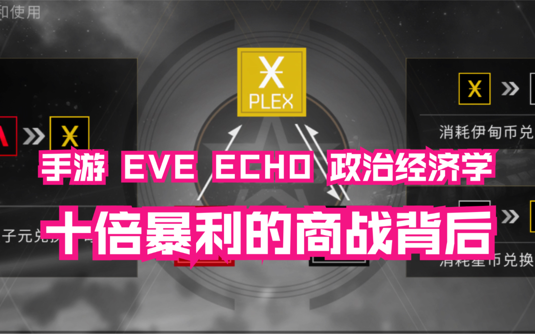 【EVE ECHO】十倍暴利的商业模式背后,经典商战复盘(手游EVE ECHO政治经济学)哔哩哔哩bilibili