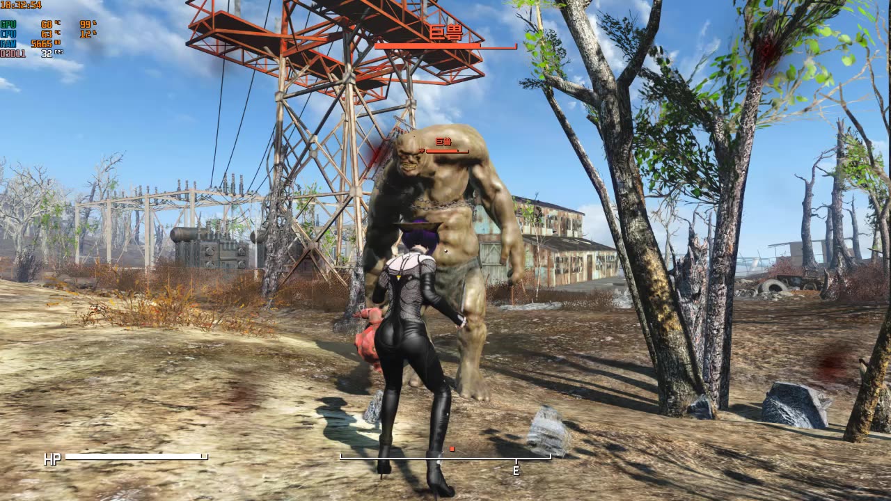 辐射4  弹反巨兽   苟一点直接上