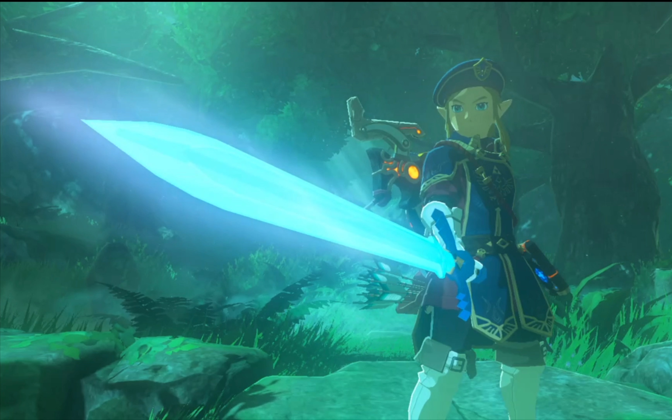 【塞尔达传说 旷野之息】剑之试炼终阶 大师之剑开光