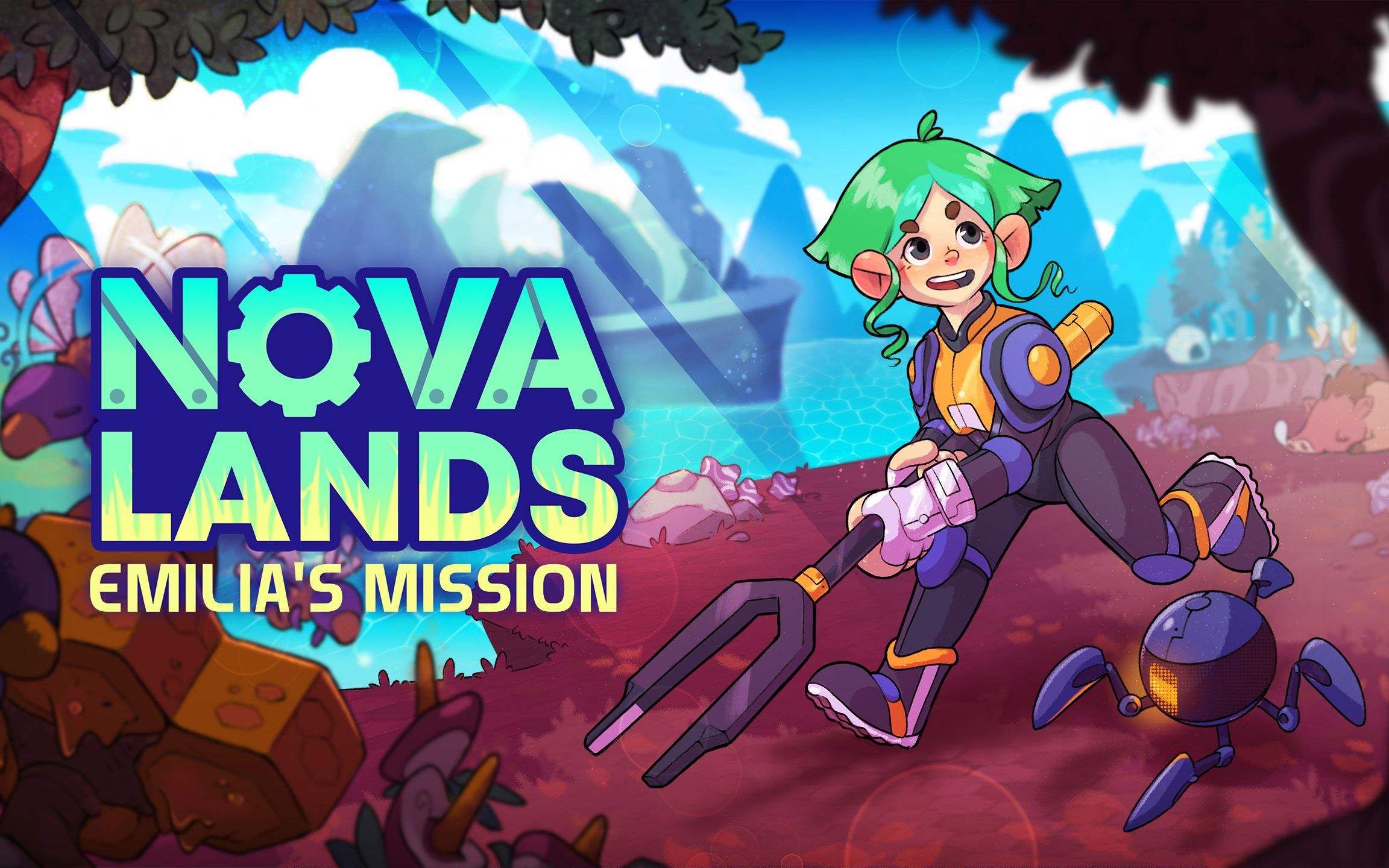 【炊播播】可爱版的异星工厂?!试玩《Nova Lands》免费序章