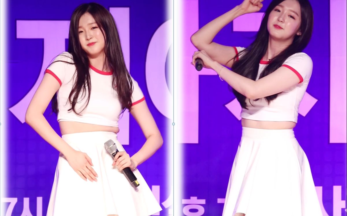 [图][60f] 170707 P.O.P (Seol) Two of Hearts, Tell me - fancam by ecu