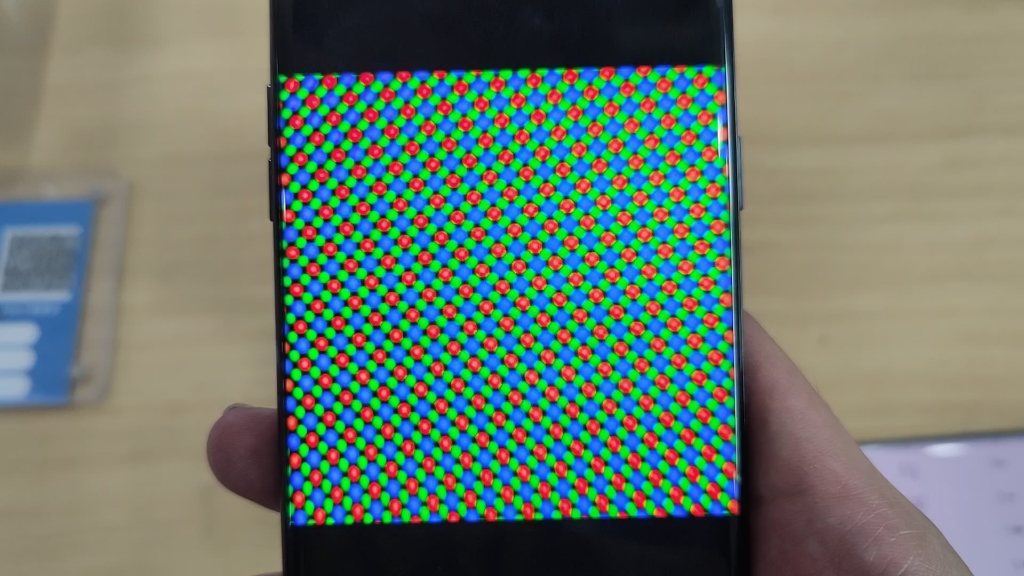 华为mate40pro 陶瓷白屏幕检测