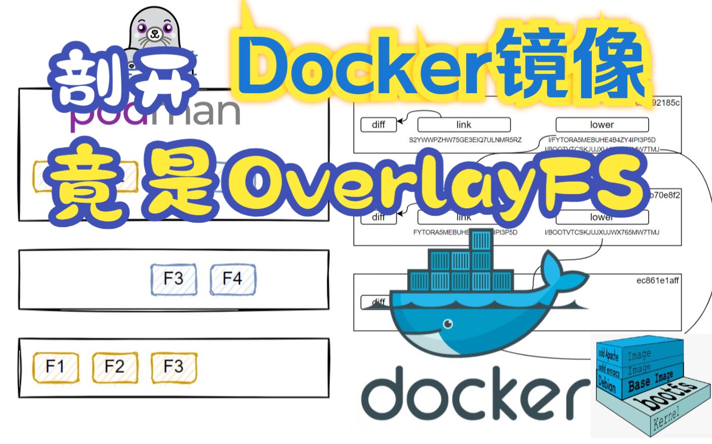 Docker镜像构成原理,磁盘高效利用背后的秘密哔哩哔哩bilibili